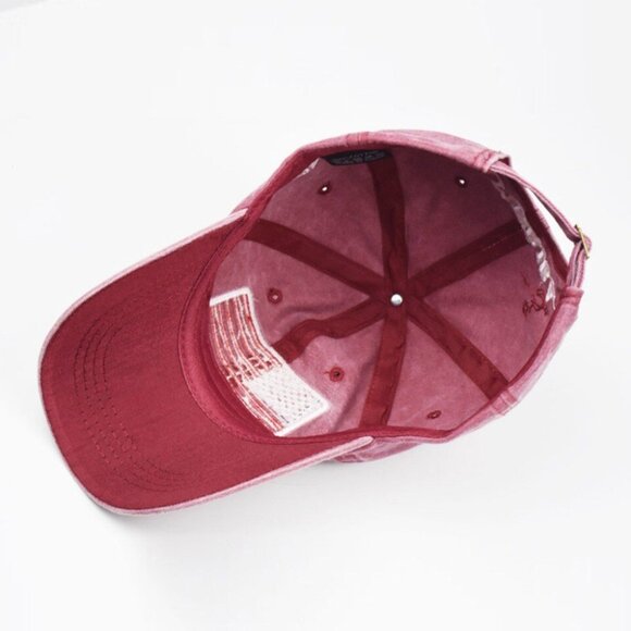 Red American Flag USA Baseball Cap - Tactical‎ Army Cotton Casual Hat America - Picture 4 of 6